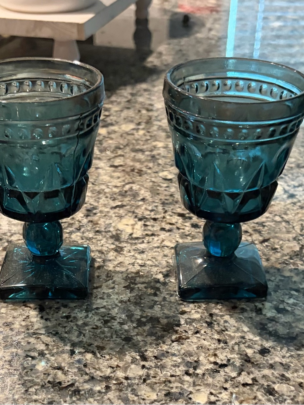 Vintage Indiana Glass Colony Park Lane goblets
